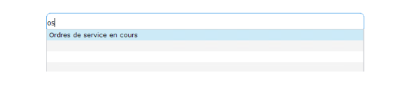 Recherche d'une fonctionnalité logicielle
